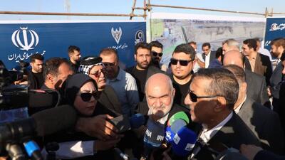  معاون رییس جمهور: روند اجرایی پروژه راه‌آهن شلمچه - بصره سرعت گرفته است