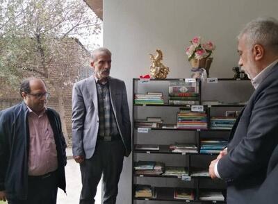  افتتاح کافه کتاب در مدرسه حکیم میرفندرسکی علی آبادکتول