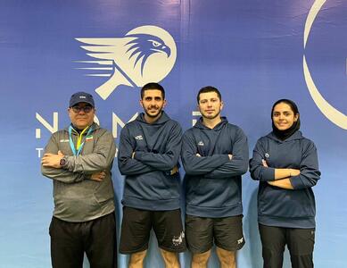 سومی تیم ملی تنیس روی میز ایران در جام ریاست جمهوری قزاقستان