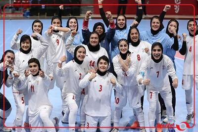  دختران فوتسال ایران قهرمان بازی‌های آسیایی شدند