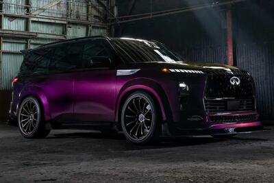  معرفی اینفینیتی QX80 با موتور نیسان GT-R