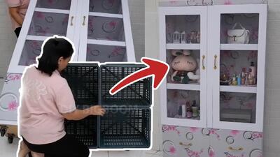  آموزش ساخت کابینت با سبد میوه!