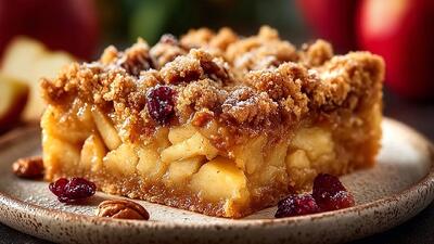  طرز تهیه کرامبل سیب خوشمزه و سالم، بدون آرد یا شکر !