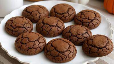  کوکی های براونی آسان | بیرون ترد، داخل پفکی !