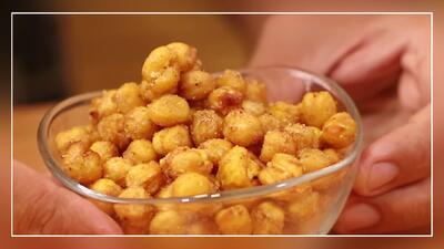  دیگه برای بچت تنقلات نخر، این میان وعده سالم رو با نخود واسش درست کن عاشقش میشه !