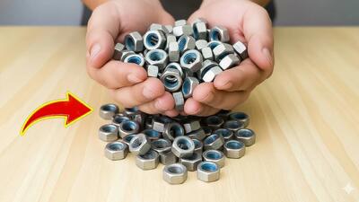  بازیافت پیچ و مهره های اضافه / دیگه پیچ و مهره ها را دور نندازید