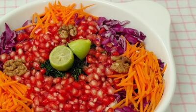  طرز تهیه سالاد انار با تمام نکات / سالاد انار
