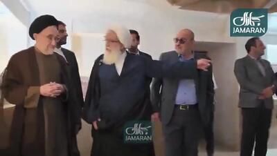  تصاویری از بازدید سیدمحمد خاتمی از باغ دولت آباد+ فیلم