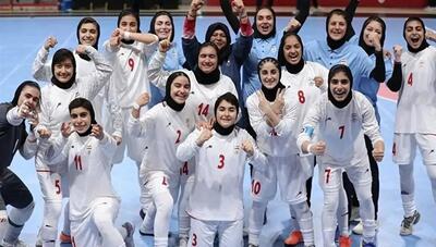  دختران فوتسال ایران قهرمان آسیا شدند؛ شکست چین در ضربات پنالتی