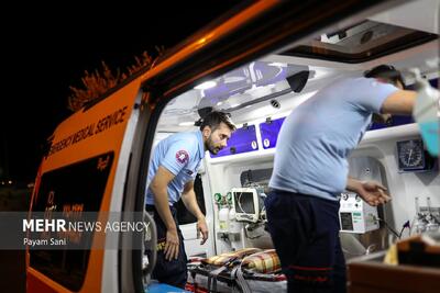 تصاویر: انتقال «صابر کاظمی» از قطر به تهران