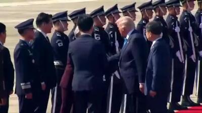 ببینید | ترامپ وارد کره جنوبی شد