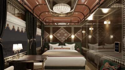  ویدیو؛ سعودی‌ها از قطار لوکس «رویای صحرا» رونمایی کردند