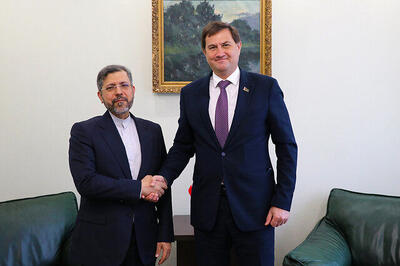  رایزنی خطیب‌زاده و وزیر خارجه بلاروس