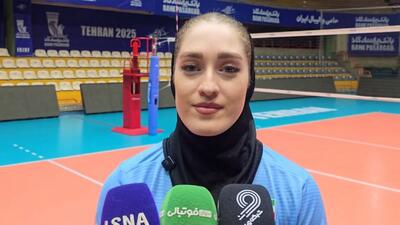  گفت و گو با اعضای تیم ملی بانوان والیبال ایران