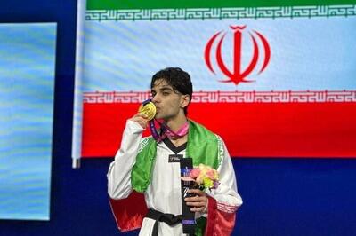  طلسم ۱۰ ساله تکواندوی ایران شکست/ زندی قهرمان جهان شد
