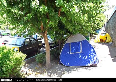  خیابان همراه‌سرای بیماران در پایتخت+فیلم