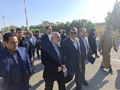  معاون اجرایی رئیس‌جمهور وارد خوزستان شد/ بازدید قائم‌پناه از مسیر راه‌آهن خرمشهر ـ بصره