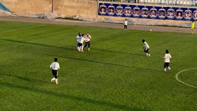  گل دوم بانوان ملوان به پرسپولیس (دبل یسنا جعفرزاده)