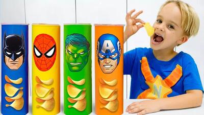  ولاد و نیکیتا~ولاد ونیکی~ولاد و چالش سالن آرایشی~کودک ولادو نیکی~ولاد نیکی جدید