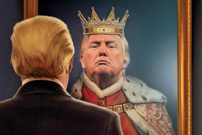 رئیس‌جمهور ابدی آمریکا ؛‌ پادشاه ترامپ!