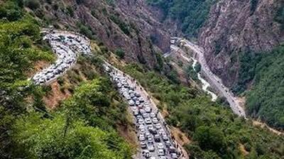  جاده چالوس یک‌طرفه شد