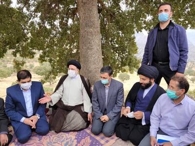  پیام دختر شهید آیت‌الله رئیسی به مردم اندیکا: عشق صادق، مرز نمی‌شناسد