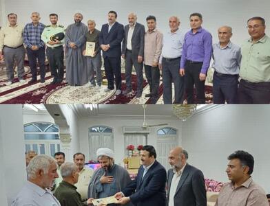  جانباز دیلمی تجلیل شد