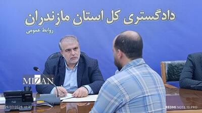 درخواست ۲۵۸ نفر از مراجعان در دیدار مردمی رئیس کل دادگستری مازندران بررسی شد