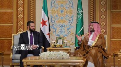  دیدار جولانی و محمد بن سلمان در عربستان سعودی