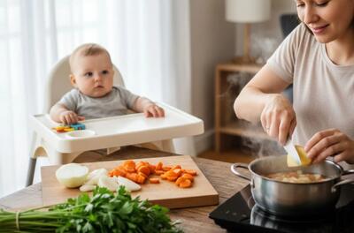  جدول شروع غذای کمکی نوزاد | غذاهایی که حتماً باید در لیست خود بگنجانید