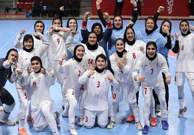  قهرمانی دختران فوتسال ایران در بازی‌های آسیایی جوانان با شکست چین - پارس فوتبال