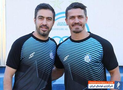 وریا غفوری با استقبال ستاره های استقلال در تمرین رو به رو شد