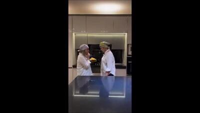  اشپزی فاطمه گودرزی و عروسش دریا مرادی دشت