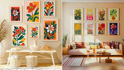  تابلوهای دکوری شیک و خاص؛ تحولی در دکوراسیون منزل شما