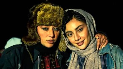  ترلان پروانه و آناهیتا درگاهی در اتاق گریم سریال «غربت» + عکس