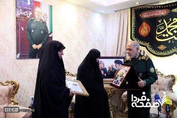 اعطای درجه سپهبدی به شهید علی شادمانی