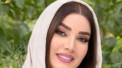  استایل متین ستوده با کلاه پلنگی
