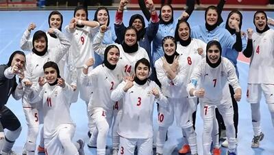  شوک در فوتسال آسیا! دختران ایرانی، اژدهای چین را در هم کوبیدند
