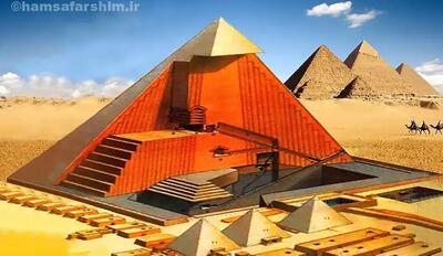  داخل اهرام ثلاثه مصر چه خبر است؟ تصاویری شگفت‌انگیز از آرامگاه خدایان مصر +  فیلم