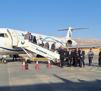  ورود رئیس و اعضای کمیسیون امنیت ملی و سیاست خارجه مجلس به ایلام