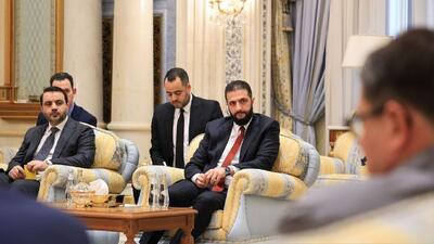  دیدار جولانی و سرمایه‌گذاران جهان در ریاض