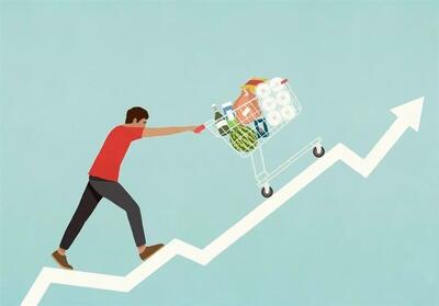  تورم نقطه به نقطه خوراکی‌ها از ۴۷ به ۶۴ درصد رسید