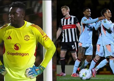 جشن یونایتدی‌ها از باخت تیم دسته چهارمی!