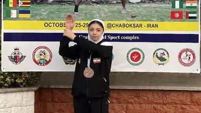  دختر رزمی کار قمی بر سکوی سوم مسابقات کاپ جهانی پاهویوت