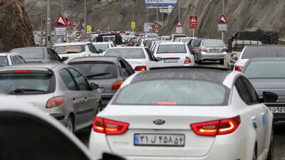  جاده چالوس یکطرفه شد/ محدودیت‌های جدید از سوی پلیس راه فراجا اعلام شد