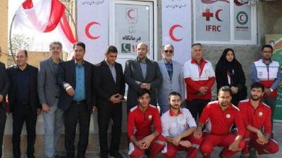  افتتاح پایگاه هلال‌احمر در اردوگاه مراقبتی تهران