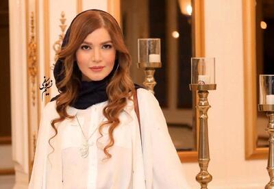  متین ستوده تازه عروس سینمای ایران با استایل پلنگی ظاهر شد