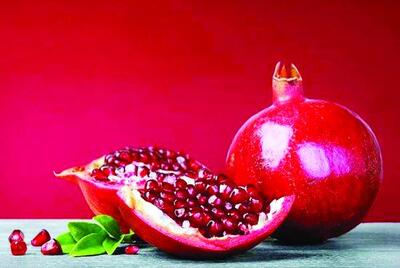  نسخه طبیعت در دانه‌های یاقوتی انار
