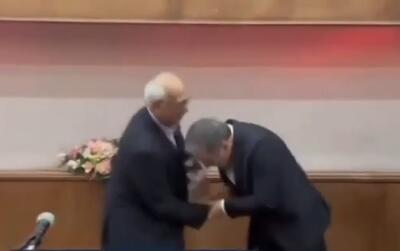  عراقچی به استادش ابراز ادب و احترام کرد