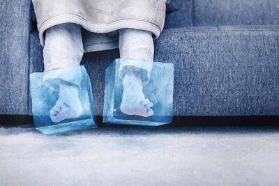  ارتباط پای سرد با دیابت و تیروئید